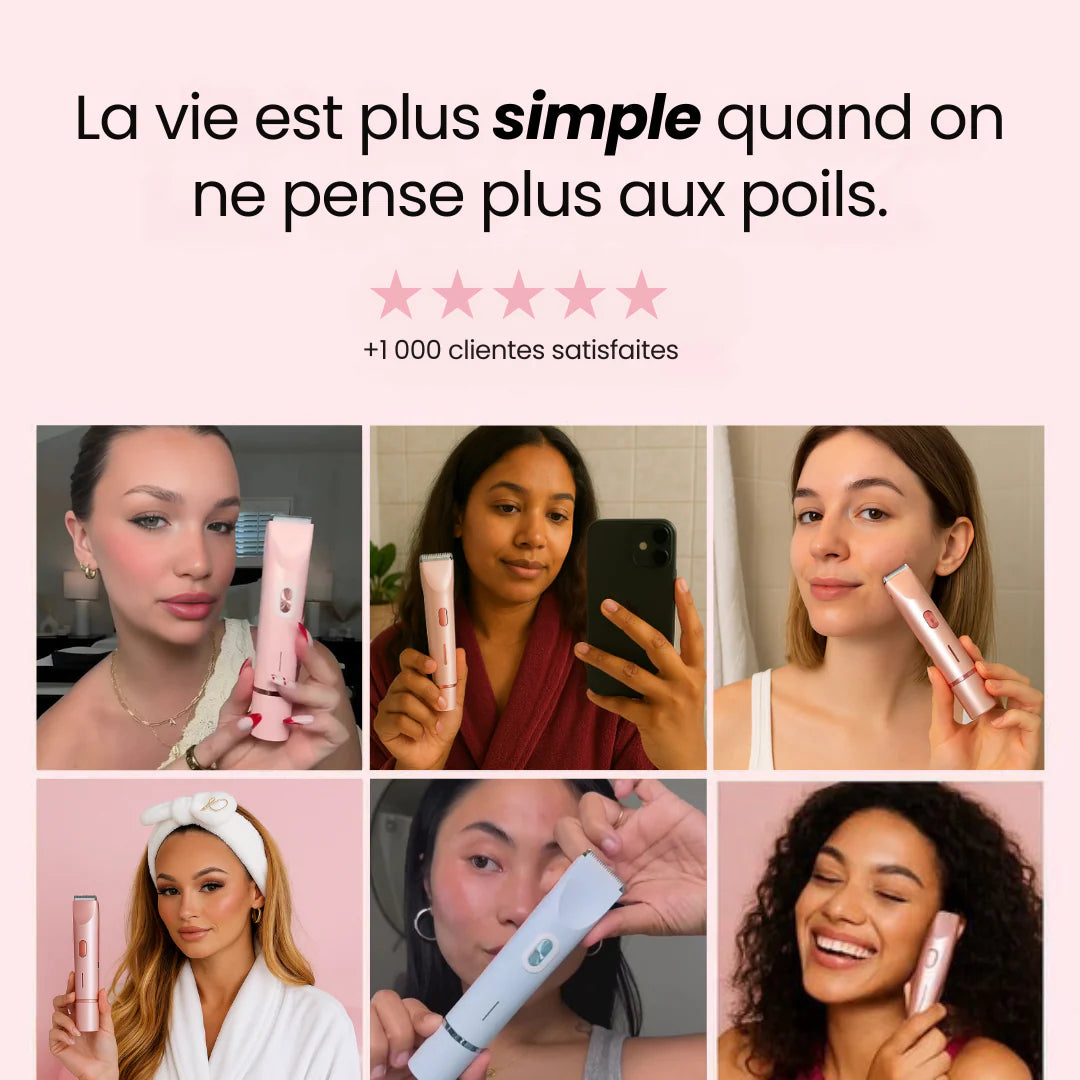 Luzea-épilateur-peau douce